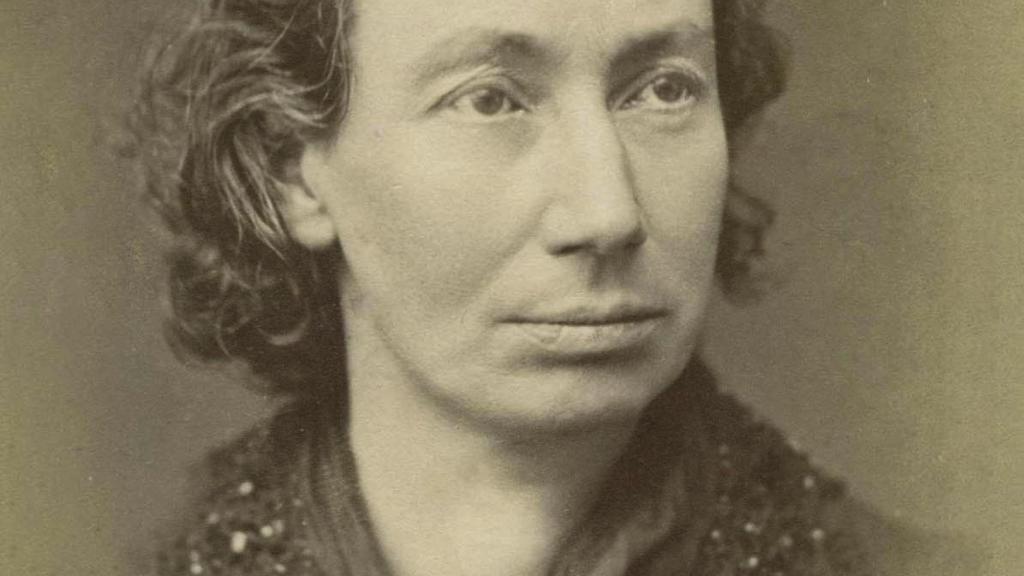Retrato de Louise Michel.