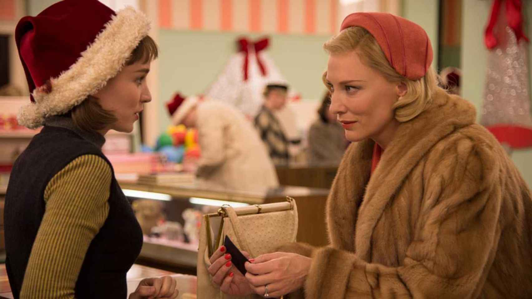 Cate Blanchett y Rooney Mara se enamoran. Normal.
