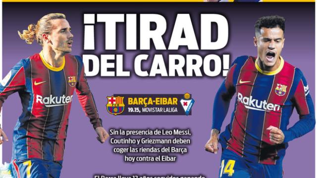 Portada Sport (29/12/20)