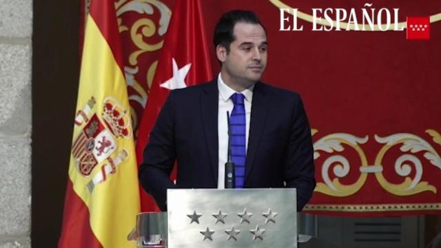 Las lágrimas de Ignacio Aguado durante el balance de 2020