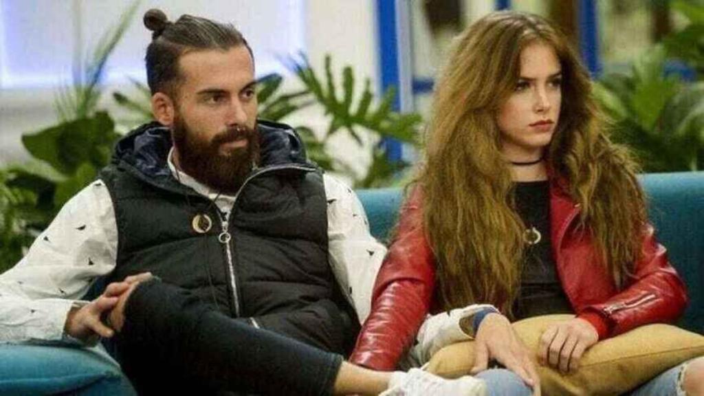 Carlota y José María en la casa de 'Gran Hermano'.