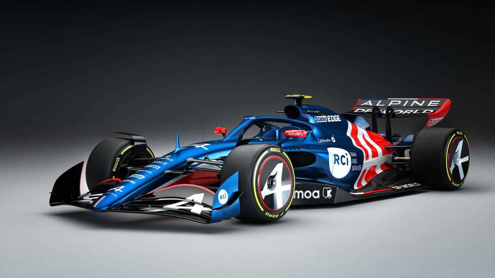 El primer diseño del Alpine F1 Renault de Fernando Alonso para el 2021