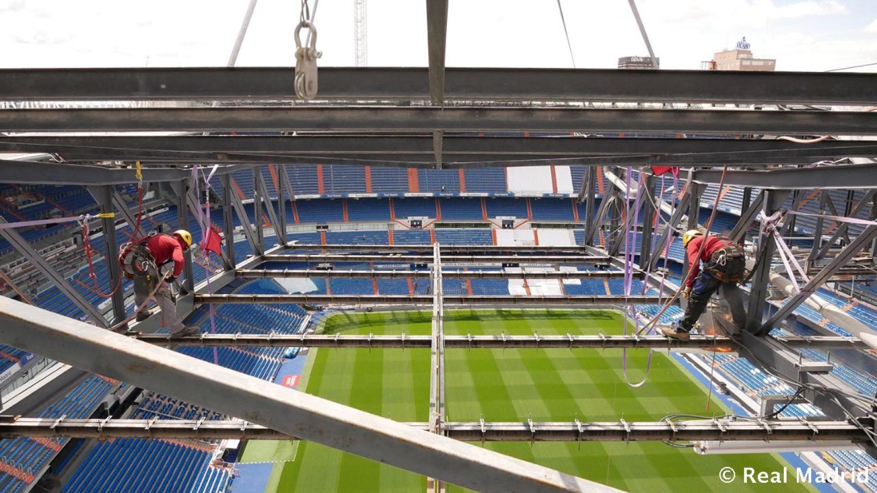 Las Obras Del Santiago Bernabéu En 2020 El Espectacular Cambio En Doce Meses