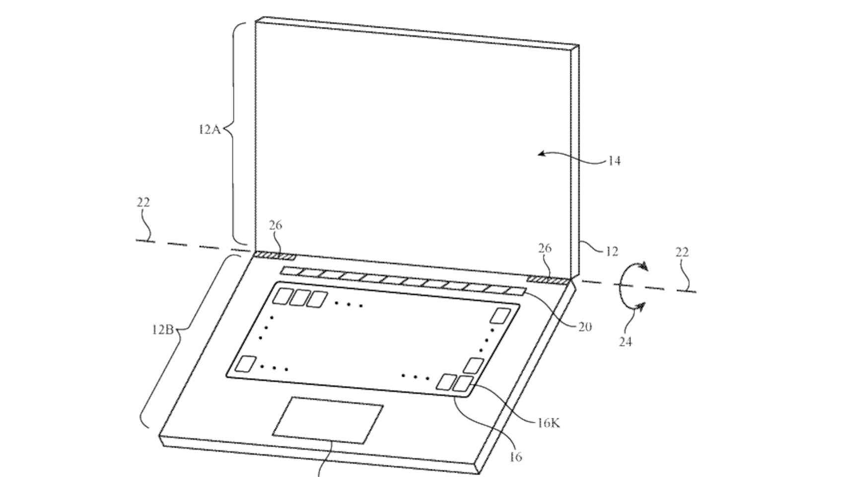 El nuevo teclado patentado por Apple