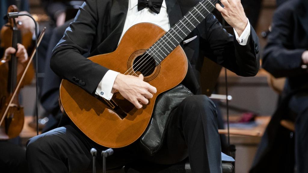 Pablo Sáinz-Villegas durante su actuación.
