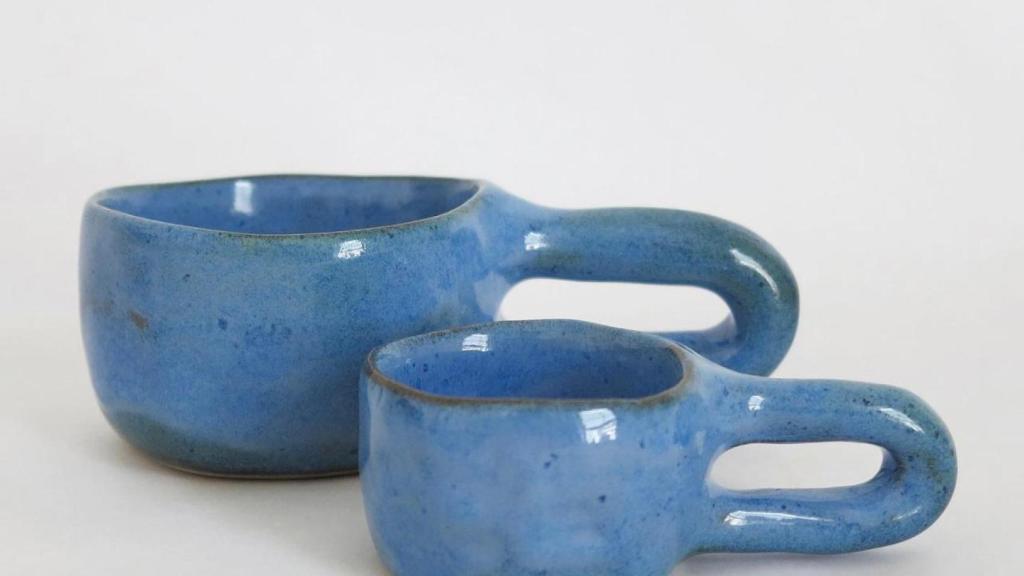 Para café regular y expreso de Jade Panton Ceramics.