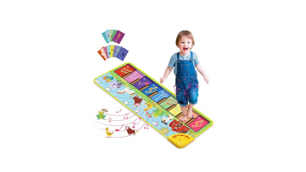 Alfombra de piano para niños
