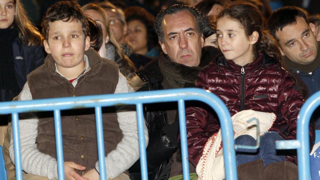 Jaime de Marichalar, Froilán y Victoria Federica.