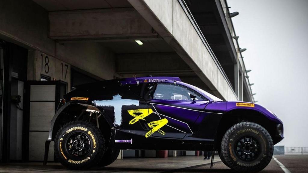Coche del equipo de X44 de Lewis Hamilton para la Extreme E