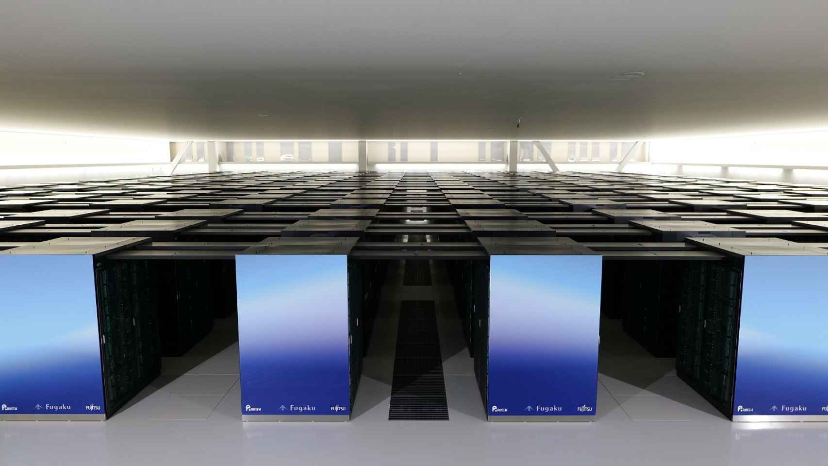 Imagen de Fugaku, el supercomputador más rápido del mundo.
