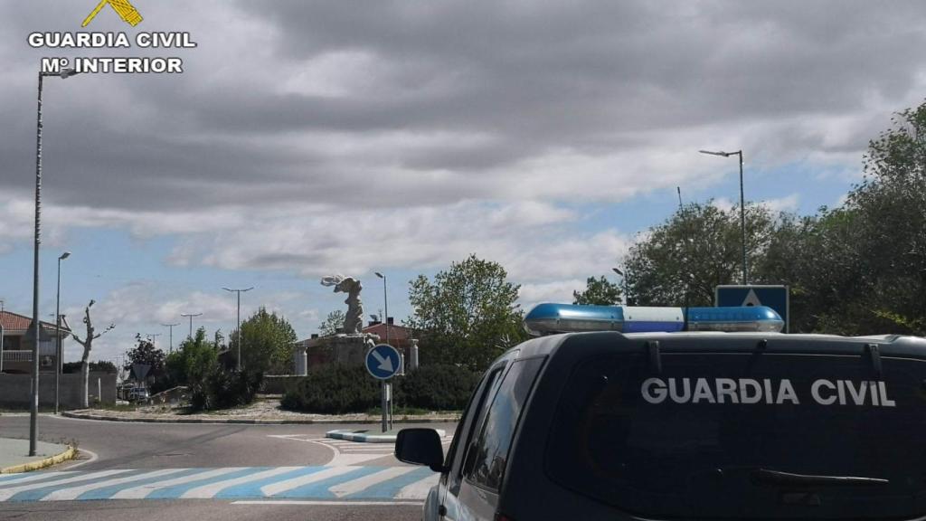 Un vehículo de la Guardia Civil.