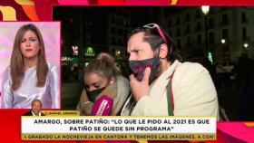 Rafael Amargo durante su llamada al programa, presentado este lunes por Nuria Marín.