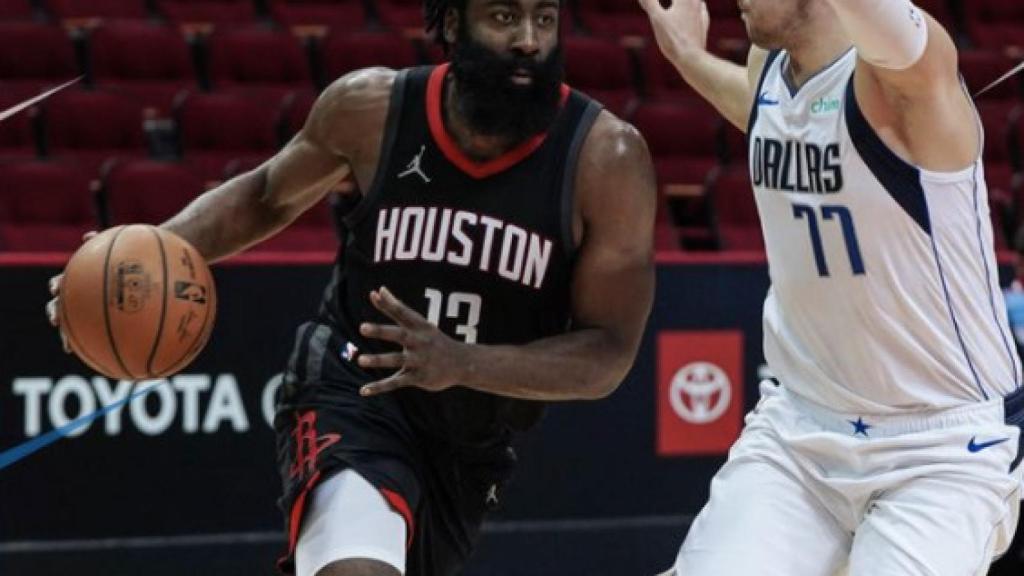 James Harden y Luka Doncic