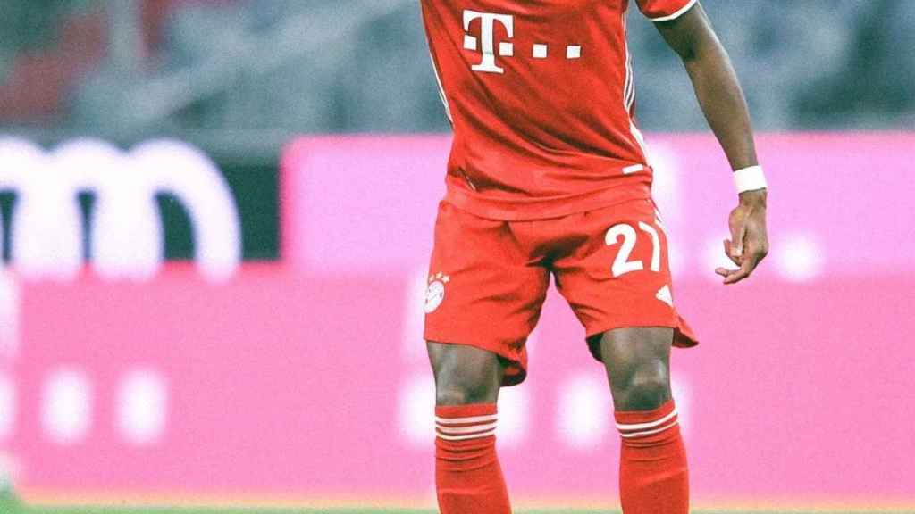 David Alaba, con el Bayern Múnich