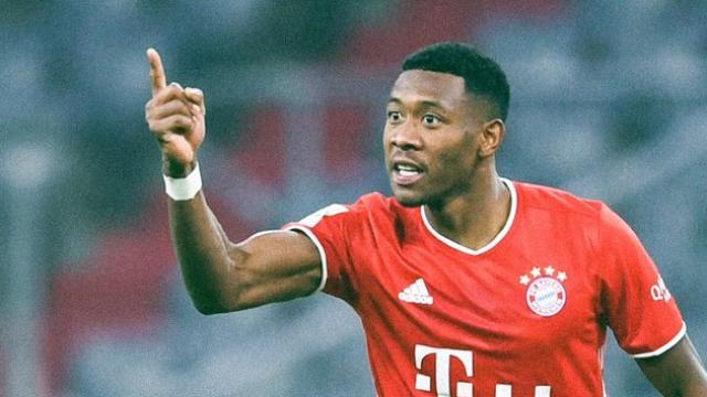 David Alaba, con el Bayern Múnich