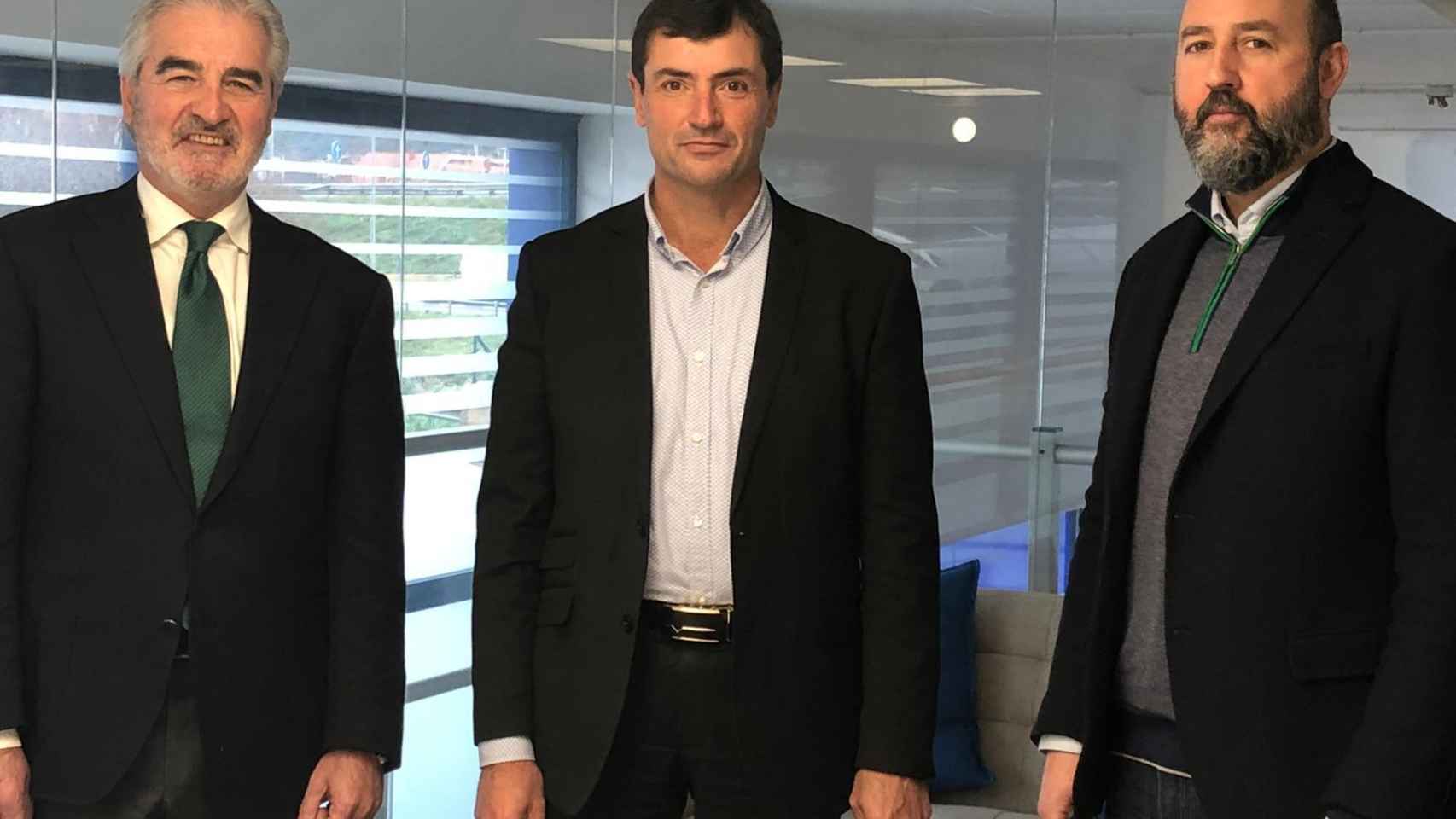 José Joaquín Martínez Sieso, Clemente Fernández y José Alfonso Murat