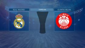 Real Madrid - Olimpia Milan, partido de la Euroliga