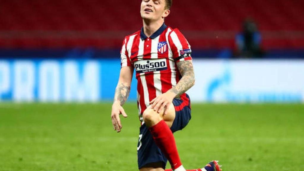 Kieran Trippier, con el Atlético de Madrid
