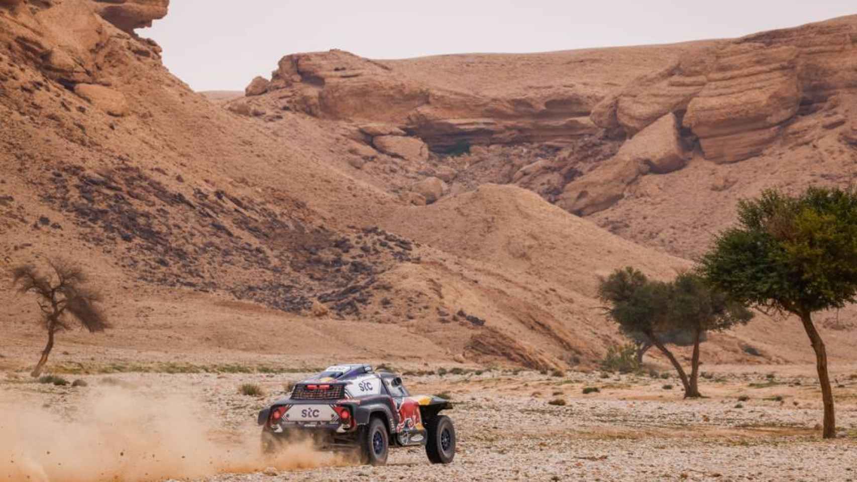 Carlos Sainz en la etapa 5 del Rally Dakar 2021