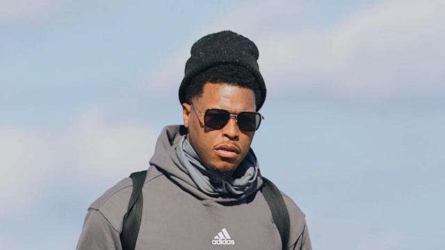 Kyle Lowry con el chandal del Real Madrid