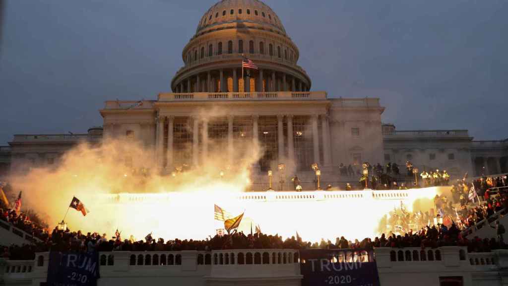 Imagen del asalto al Capitolio de Estados Unidos que se produjo el 6 de enero de 2021.