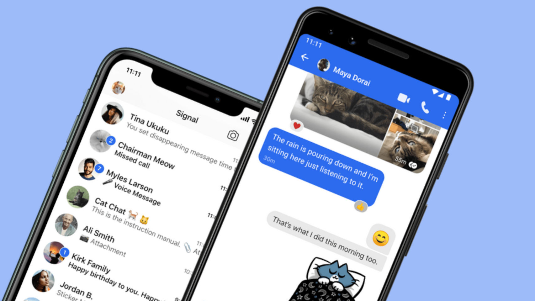 Signal es una app de mensajería alternativa a WhatsApp