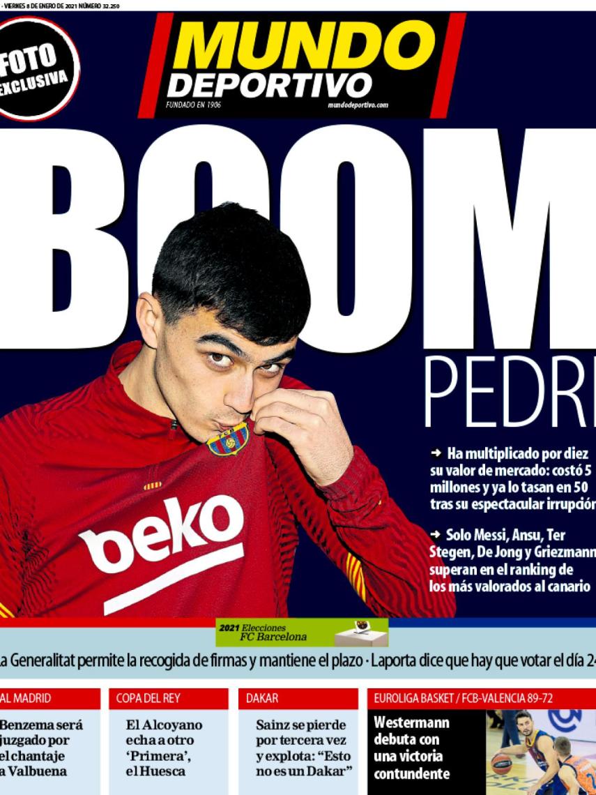 Portada MUNDO DEPORTIVO