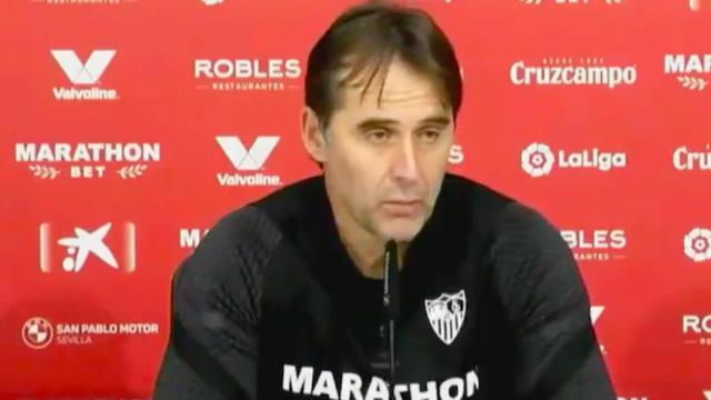 Lopetegui en rueda de prensa