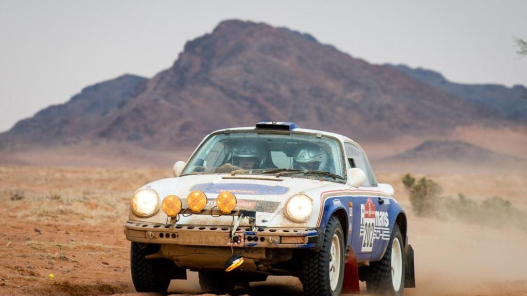 Uno de los participantes del Dakar Classic 2021