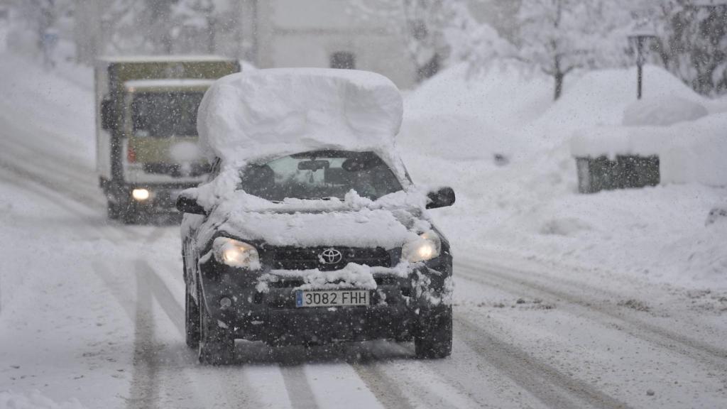 Los neumáticos de invierno son muy útiles en nevadas.