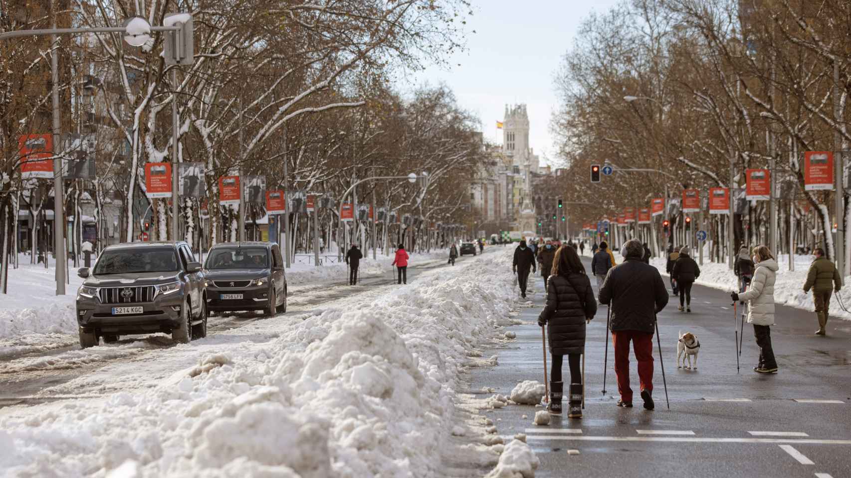 La borrasca Filomena sigue azotando España: frío, nieve y lluvias intensas