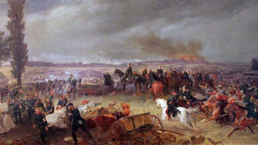 Batalla decisiva de Sadowa.