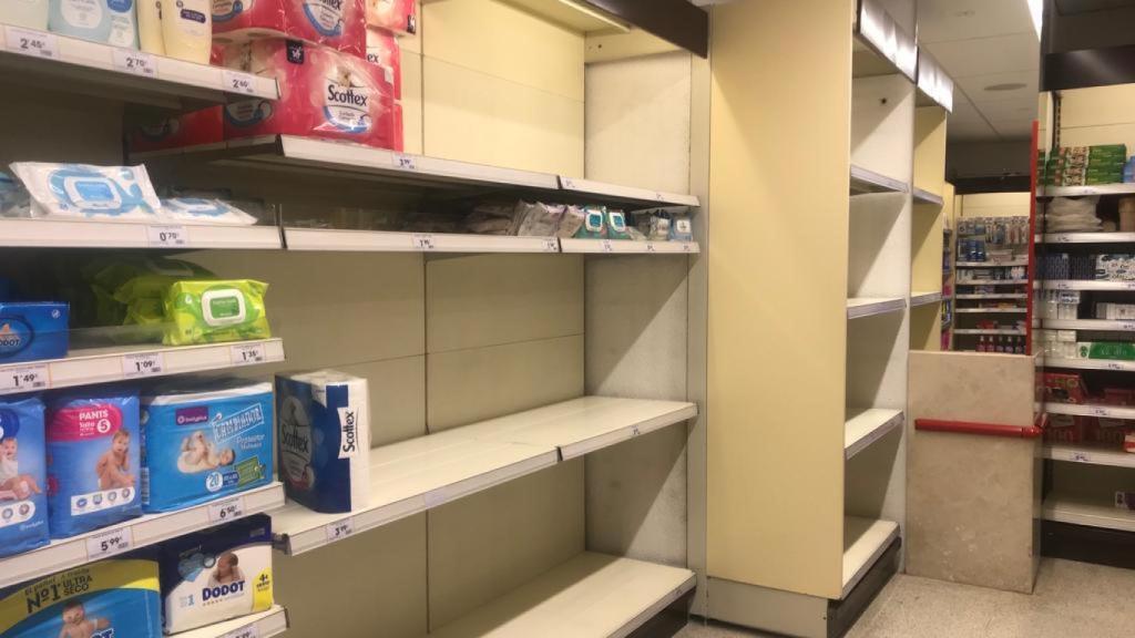 Imagen del AhorraMás de la calle Sainz de Baranda el 11 de enero.