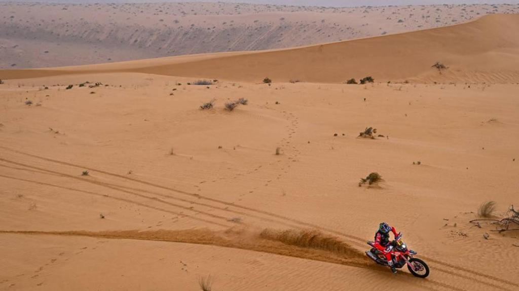 Joan Barreda en la etapa 8 del Rally Dakar 2021