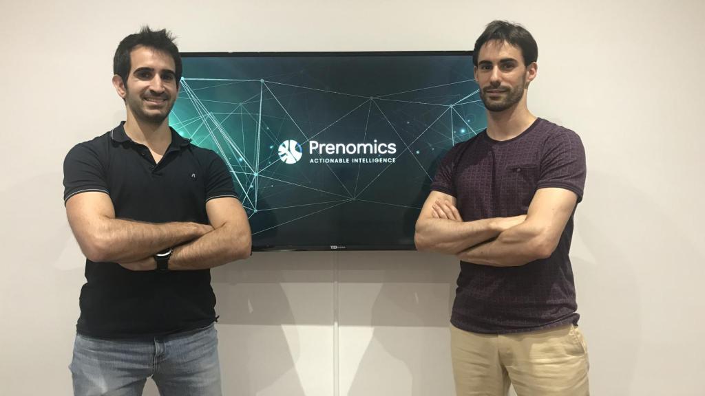 Roger Agustín y Eloy Marín, fundadores de Prenomics.