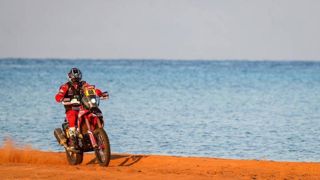 Joan Barreda en la etapa 9 del Rally Dakar 2021