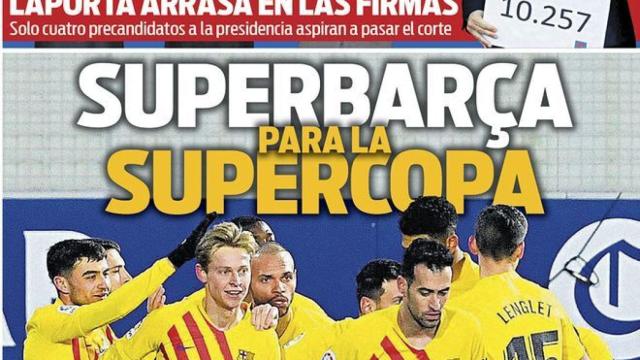 Portada Sport (12/01/21)