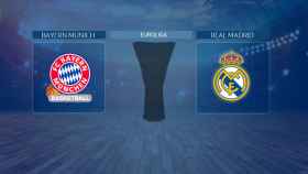 Bayern Munich - Real Madrid, partido de la Euroliga