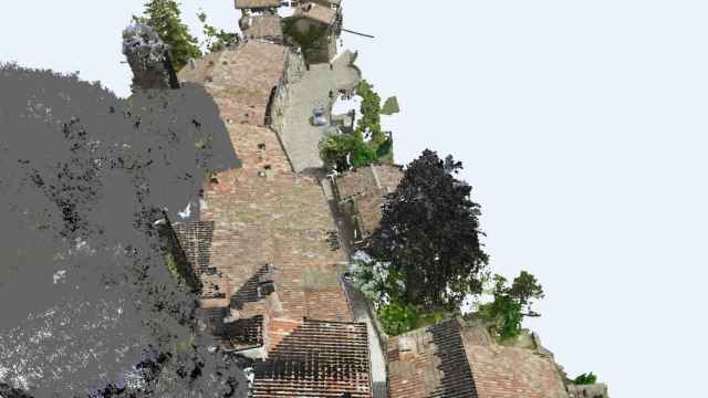 Visualización de Rupit tras ser escaneado por el dron de Octocam-maps.