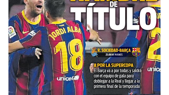 Portada Sport (13/01/21)