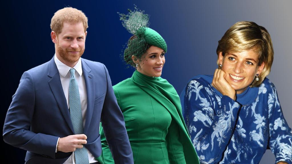 La emotiva carta de Harry y Meghan al 2021 en la que rinden homenaje a Lady  Di