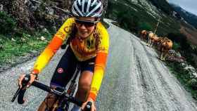 Enara López, ciclista profesional. Foto: Instagram (enaraalopez)