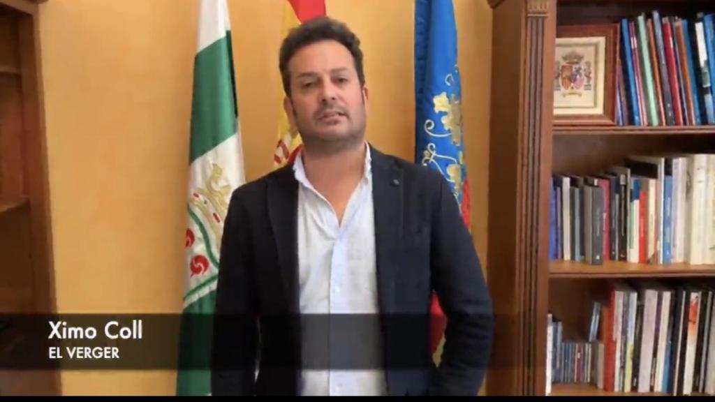 Ximo Coll, alcalde socialista de El Verger (Alicante).