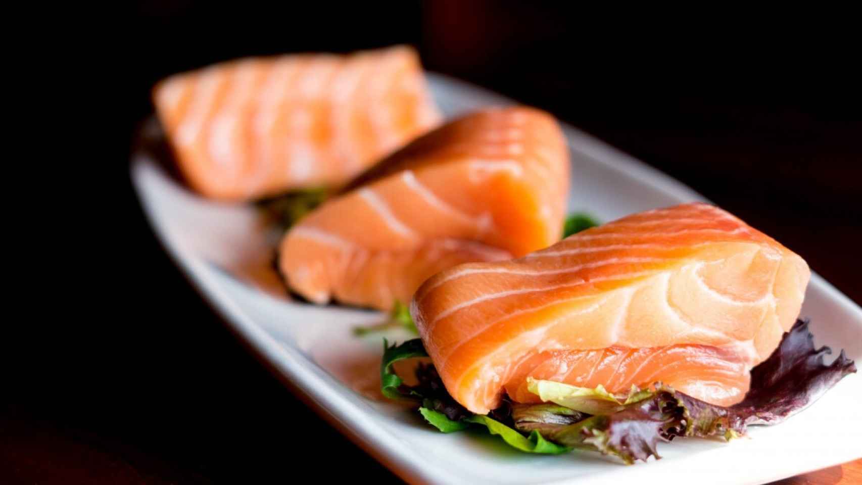 El salmón es una excelente fuente de grasa saludable