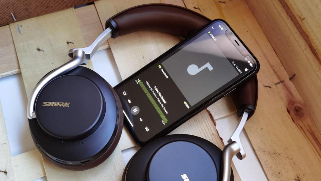 El reproductor es uno de los pocos añadidos de la app de los Shure Aonic 50