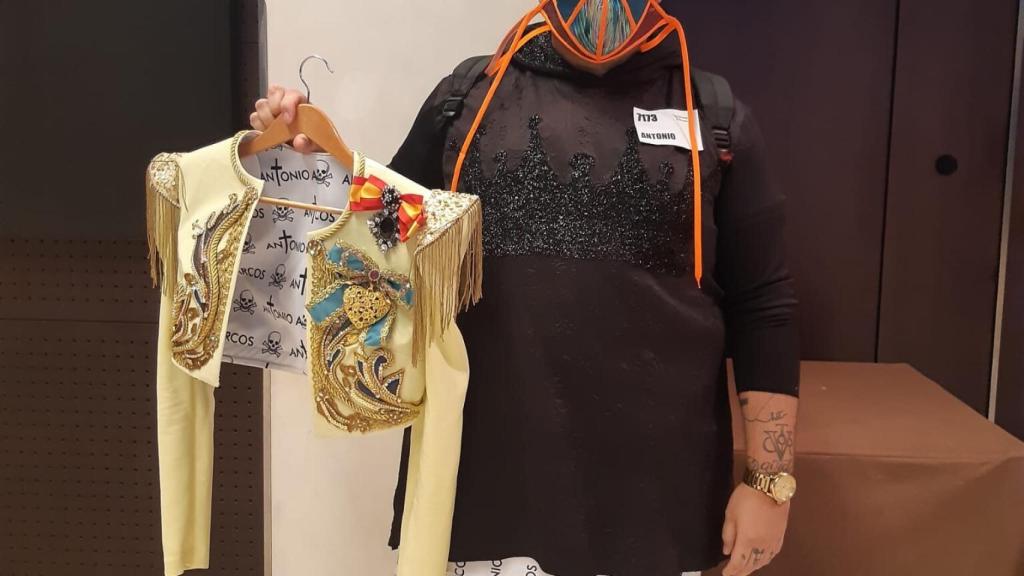 Participante del casting de 'Maestros de la costura' en Sevilla