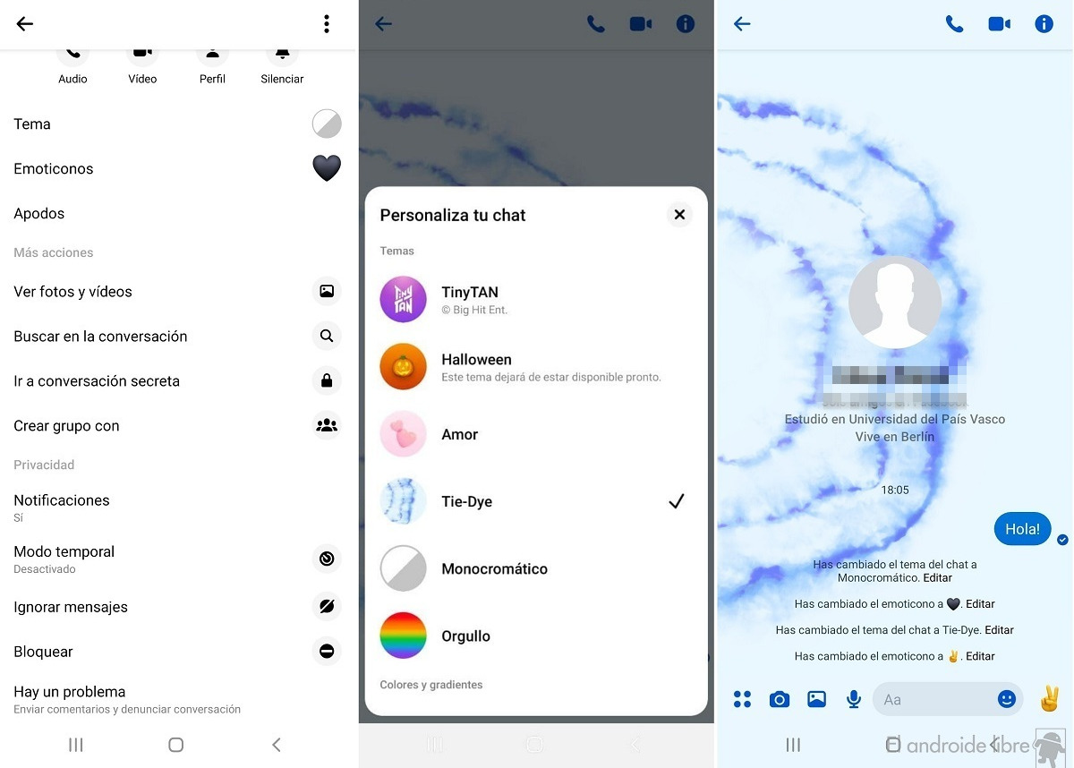 Personaliza Los Temas De Tus Chats En Messenger E Instagram