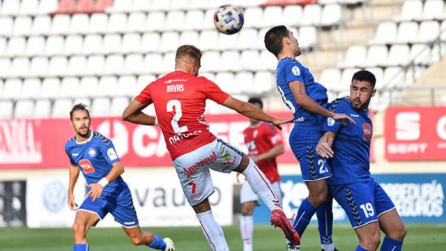 Partido entre el Calvo Sotelo y el Real Murcia (Archivo).