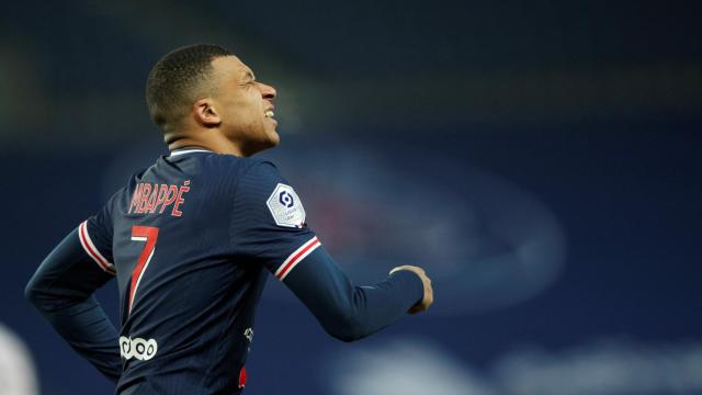 Mbappé, con el PSG