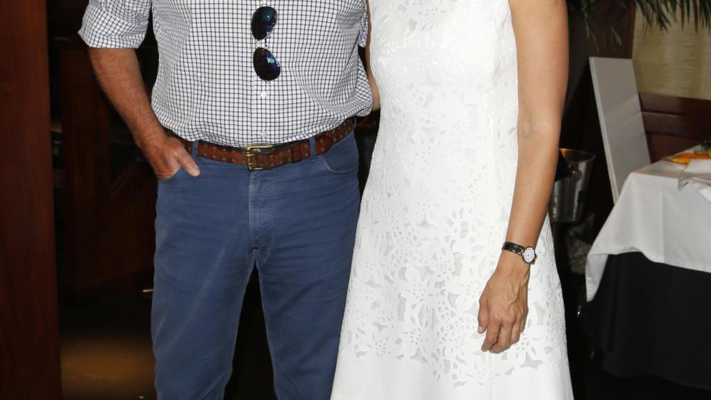 Bertín Osborne y Fabiola Martínez en una imagen de archivo.